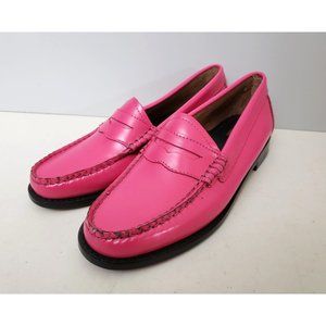 G.H Bass Weejuns Whitney Candy Loafers in Pink